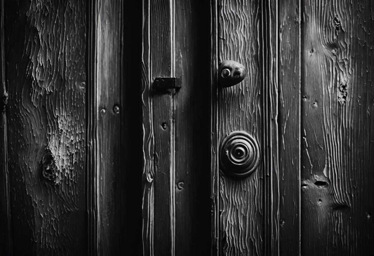 Texturas de madera en blanco y negro: una combinación elegante
